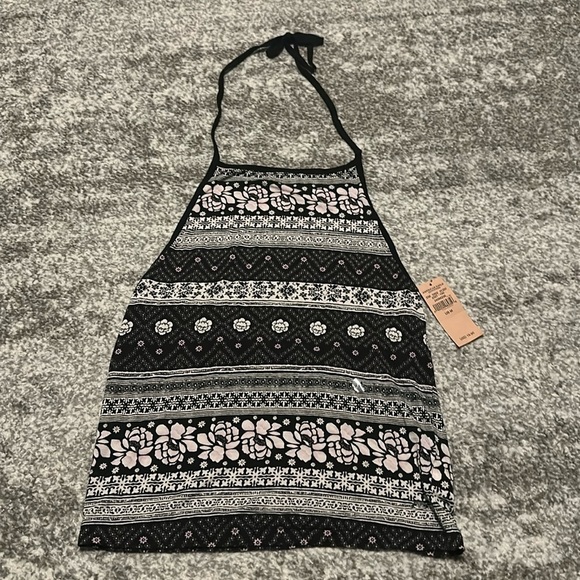 American Eagle Outfitters black halter top size small NWT - Picture 1 of 3